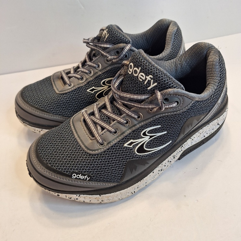 Gdefy‎ by Gravity Defyer Women's Mighty Walk Shoes TB9024FGS-W Gray Size 8